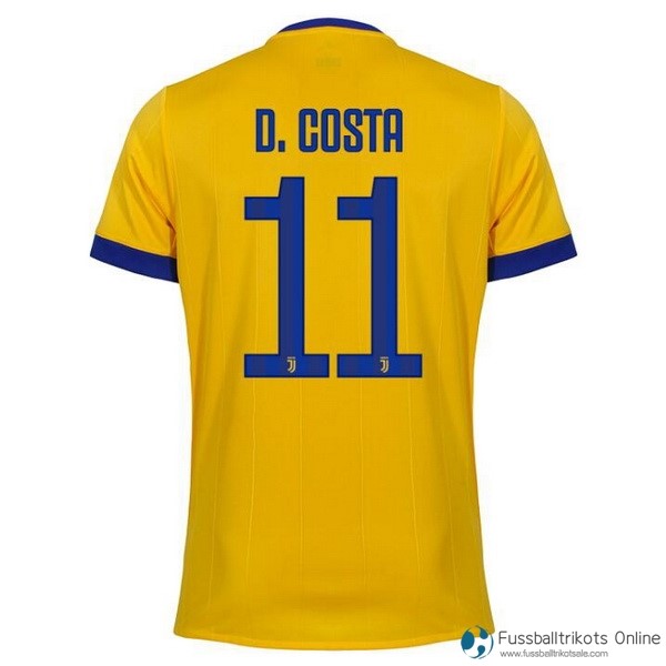 Juventus Trikot Auswarts D. Costa 2017-18 Fussballtrikots Günstig